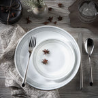 Corelle® Mystic Gray 78-piece Dinnerware Set, Service for 12