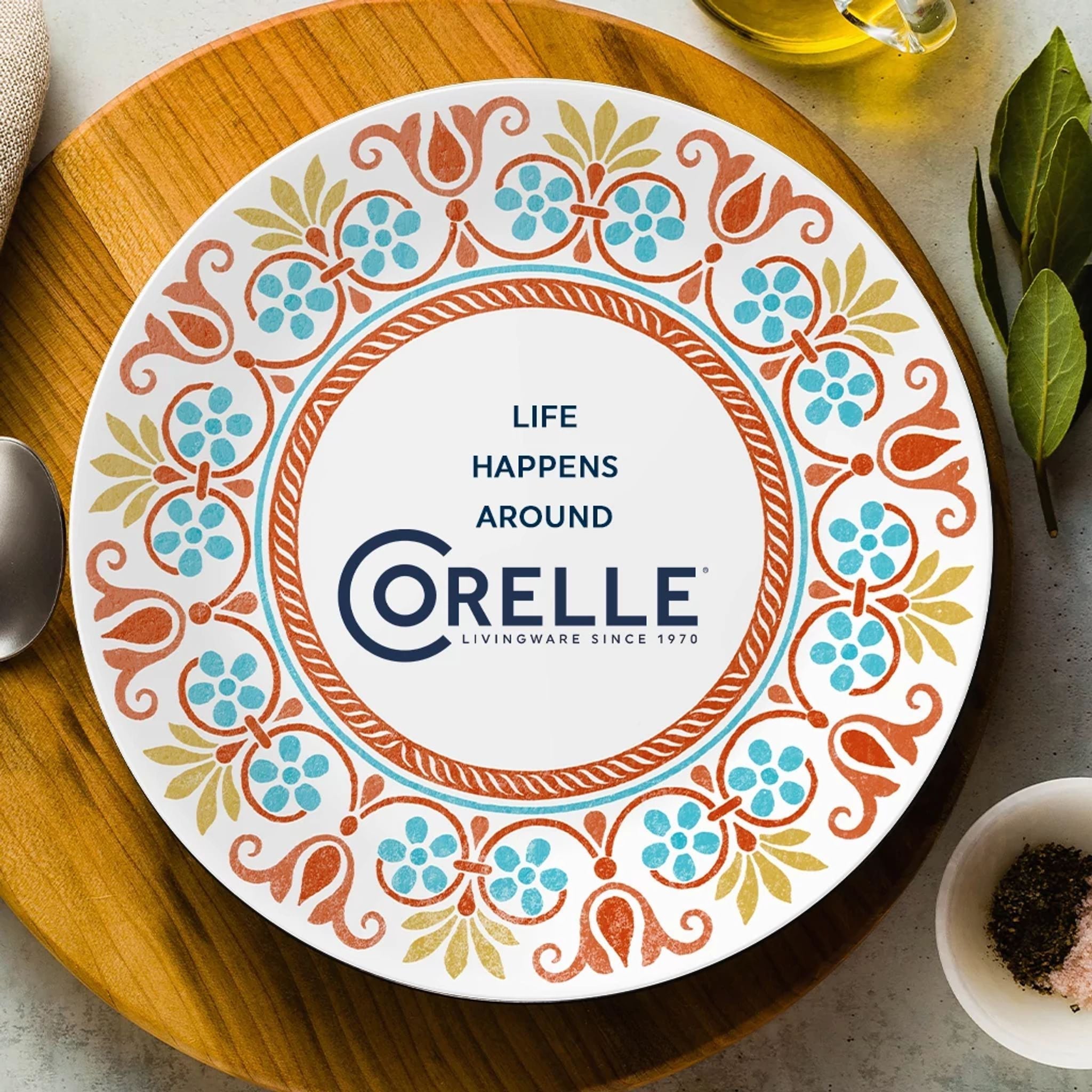 Corelle® Global Collection Terracotta Dreams 12-piece Dinnerware Set, Service for 4