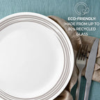 Corelle® Brushed Silver 8.5" Salad Plate