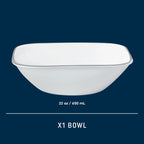 Corelle® Square Amalie 22-ounce Cereal Bowl
