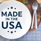 Corelle® Cobalt Circles 6.75" Appetizer Plate
