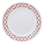 Corelle® Crimson Trellis 6.75" Appetizer Plate
